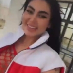 لایو دختر ایرانی با لباس توری